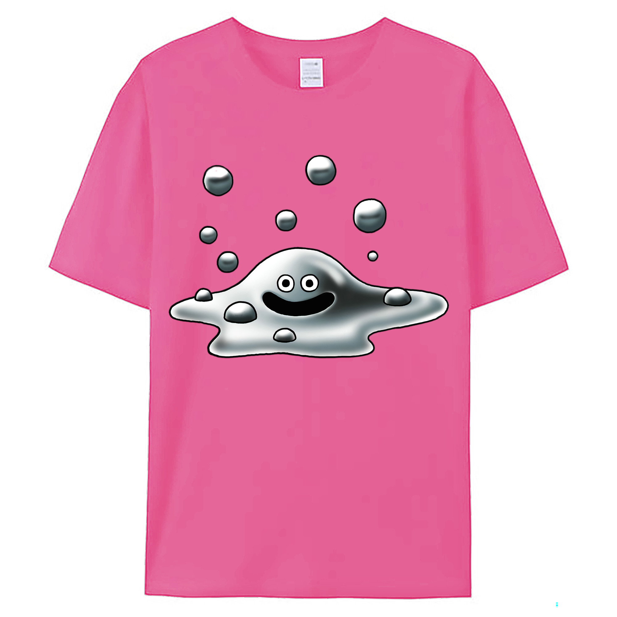 （画像用） ドラゴンクエスト Doragon Kuesuto Dragon Quest レディースカジュアルプリントTシャツ（綿100％）